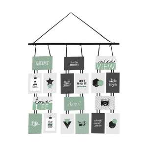 Wiszący ramka na zdjęcia Atmosphera Akryl z 18 miejscami - Ramka na zdjęcia