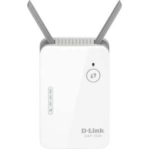 D-Link DAP-1620 AC1200 Безжичен усилвател на сигнала, Бял