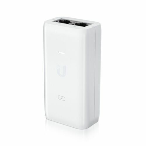UBiQUiTi U-POE-AF POE Adapter 2x1000Mbps, 48VDC @ 0.32A - U-POE-AF 170659437 - Ubiquiti