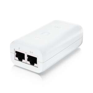 Ubiquiti U-POE-AF 48VDC 0.32A PoE Adapter, Gigabit Ethernet, 2x RJ45 ports - Network Adapter