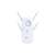 TP-Link RE650 AC2600 Dual Band Wi-Fi Extender dosahu, biely, pohľad spredu