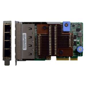 Lenovo 7ZT7A00545 szerver LAN - 1Gb 4-port RJ45 LOM (ThinkSystem) 44594175 