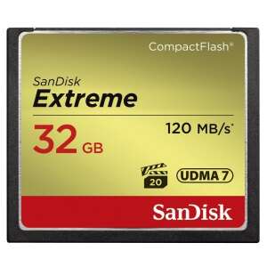 Sandisk 124093, cf extreme kártya 32 gb, 120mb/sec. 00124093 32674341 