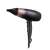 Suszarka do włosów Remington D5305 Rose Shimmer, czarna i różowo-złota, widok pod kątem