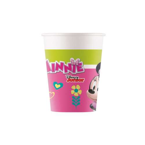 Minnie Mouse Happy Helpers papírpohár, 200ml, 8 db / csomag