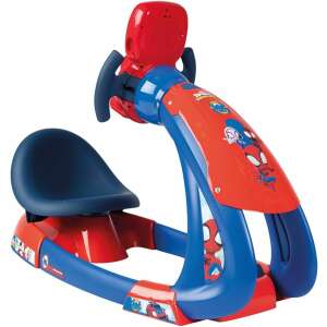 Smoby Spidey V8 Driver racing simulator toy, red and blue - Smoby