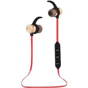 Esperanza Bluetooth earphones with magnets, red - Headphone and Bluetooth Speaker