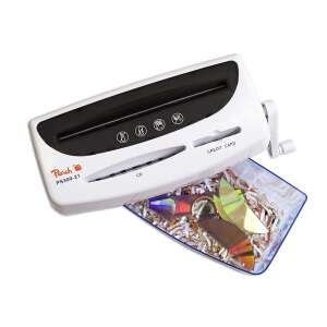 Peach PS300-21 Kézi Iratmegsemmisítő - P-4 Biztonság 81167271 - Peach
