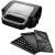 Russell Hobbs 3 în 1: aparat de sandwich, grill și gofriere, negru și argintiu