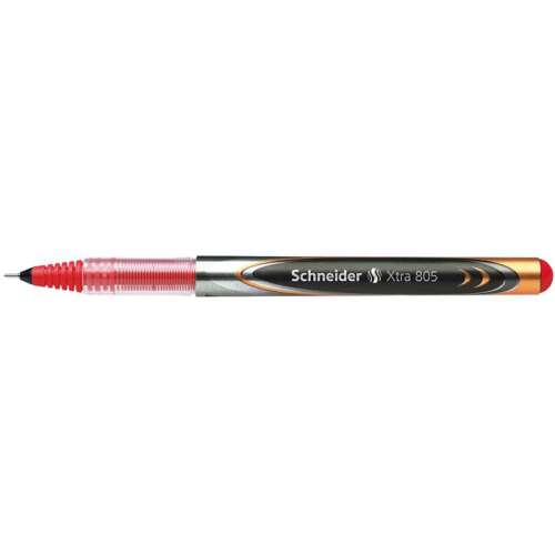 Rollertoll, 0,5 mm, tűhegyű, SCHNEIDER "XTRA 805", piros 80165630