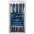 Schneider One Business rollerball pen set, 4 colors, 0.6 mm, pack of 4