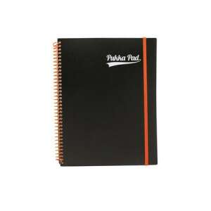 Pukka Pad A4+ vonalas spirálfüzet narancssárga gumiszalaggal - Pukka