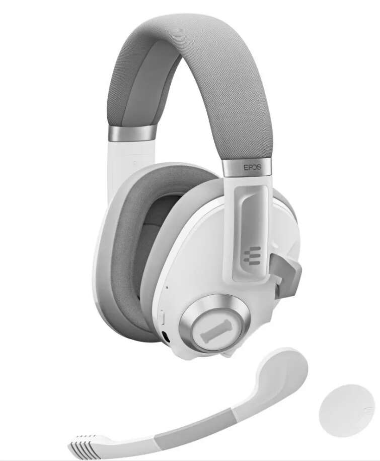 Epos sennheiser h3pro hybrid vezeték nélküli gamer fejhallgató, fehér