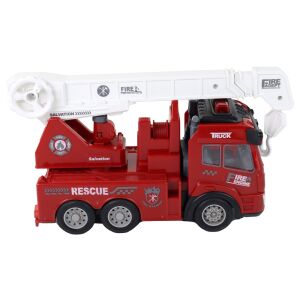 Zdalnie sterowany wóz strażacki z dźwigiem, zabawkowy wóz strażacki - Pojazd zdalnie sterowany