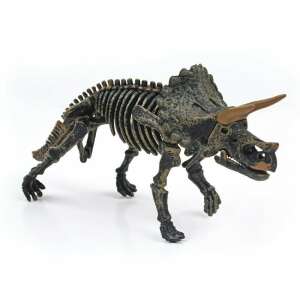 Triceratops dinosaur skeleton, assembled, Magnoidz Dino Skeleton Excavation Kit - Science & Discovery Toy