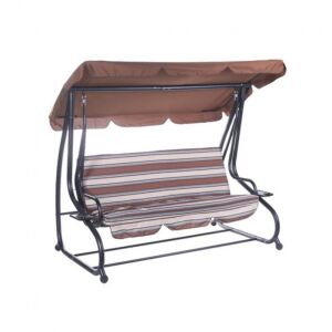 Schaukelbett Santorini, blau-braun 135119884 - Hollywoodschaukel & Schaukelstühle