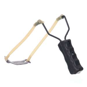 Csúzli, fekete és fehér, fehér alapon - Csúzli