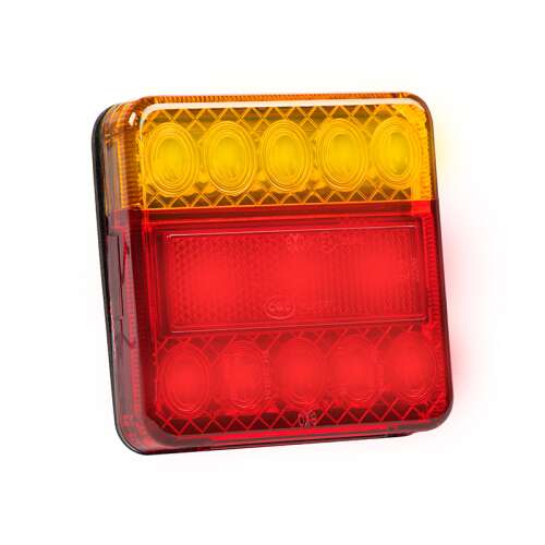 Mágneses LED utánfutó lámpa féklámpa, irányjelző, helyzetjelző és rendszámtábla világítással