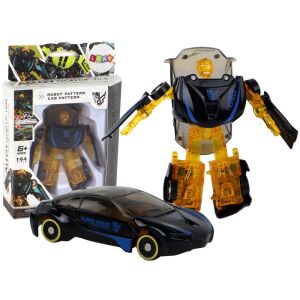 Szuperrobot autó 2 az 1-ben átalakítási méretarány 1:64 15215 146087660 - Lean Toys