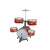 Kids Jazz Drum Set with 5 drums, cymbal, and drumsticks