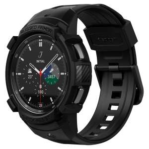 Etui Spigen Rugged Armor Pro do Samsung Galaxy Watch4 Classic 46mm w kolorze czarnym - Etui do inteligentnych zegarków