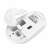Hoco Platina wireless mouse battery compartment, white, 2.4G, 1200 DPI