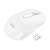 Hoco Platina wireless mouse, white, 2.4G, 1200 DPI