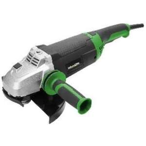 Iskra ERO IE-AG2600 2600W Winkelschleifer, 230mm Scheibe, M14 Spindel, 3 Position Seitenhandgriff, Anti-Vibrationsgriff, Einstellbarer Griff, Sanftanlauf - Schleifmaschinen