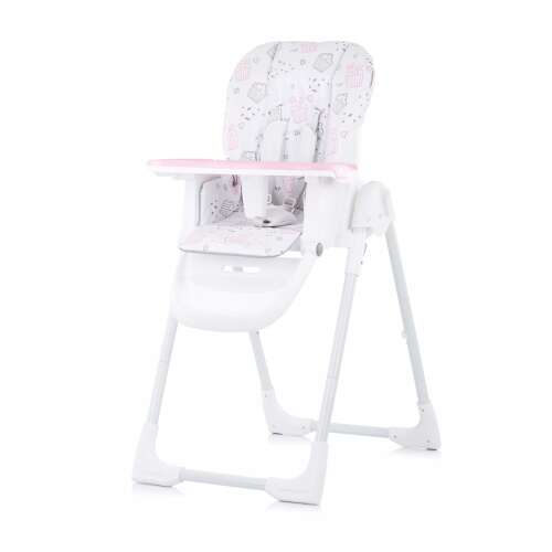Chipolino Sweety multifunkciós Etetőszék - Muffin #fehér-rózsaszín 32732954