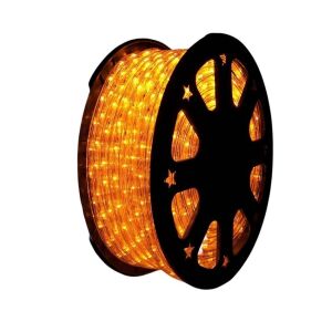Flippy 26m warm white LED rope light on spool - Christmas