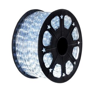 Flippy Karácsonyi szerelés, 62 m, 1488 LED, Fénykábel, Hideg fehér, Transzformátor, Szekcionálható, 220 V