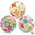 Inflatable beach ball with pattern 41cm - Various 32733898