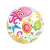Inflatable beach ball with octopus and sea creatures pattern