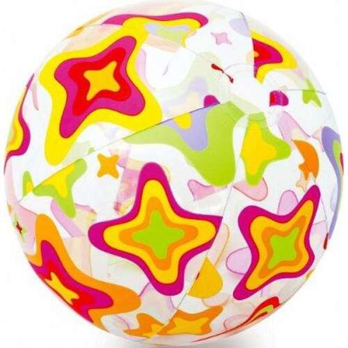 Aufblasbarer Strandball mit Muster 41cm - Various