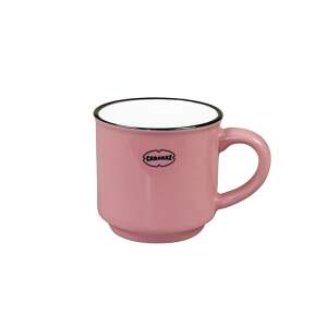 Kerámia eszpresszós kávéscsésze, rózsaszín, 90 ml 80447681 