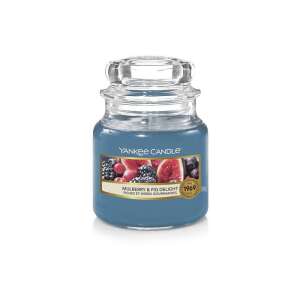 Mulberry & Fig Delight, Yankee Candle illatgyertya, kicsi üveg (eperfa, füge) 80449987 Illatgyertyák