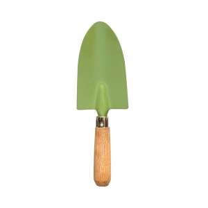 Fűzöld kézi ásó fa nyéllel - Ültetőszerszám