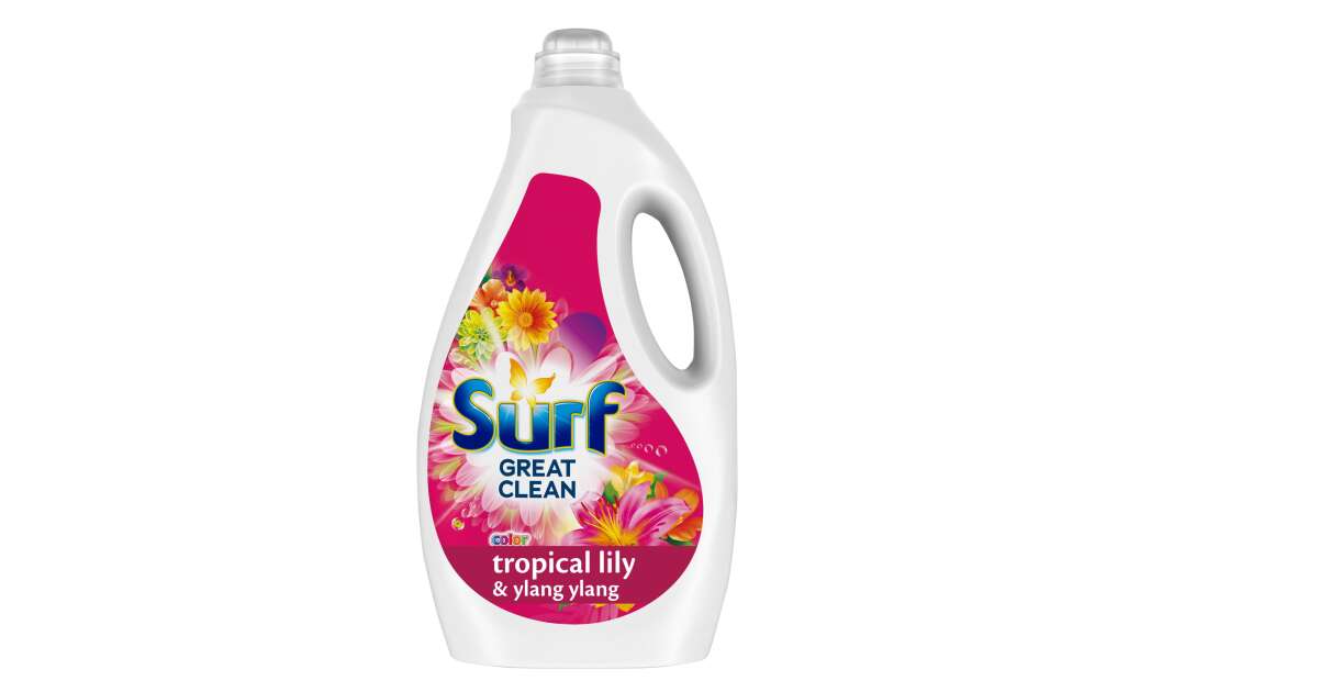 Surf washing outlet liquid