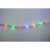 Close-up of Flippy LED Rope Light, multi-colored