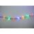 Close-up of Flippy LED Rope Light, multi-colored