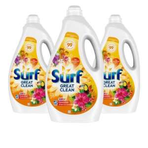 3 опаковки Surf Hawaiian Dream течен препарат за пране за цветни дрехи, 3x3L, 180 пранета - Детергент