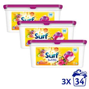 Surf Hawaiian Dream Trio Kapsule 3x34ks