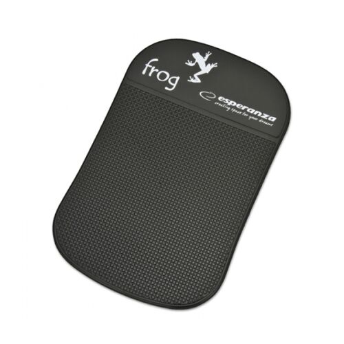 Esperanza Frog protuklizna podloga za telefon za auto, crna