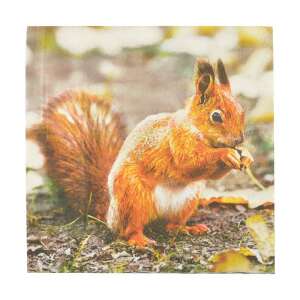 Mókusos szalvéta, 3 rétegű, FSC tanúsított, Esschert Design - Esschert