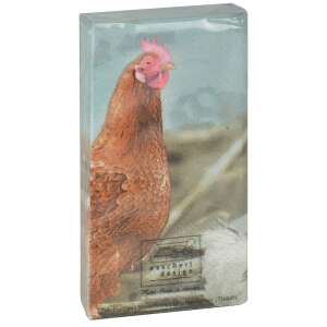 Esschert Design csirkés zsebkendő doboz, 10 db zsebkendő - Esschert