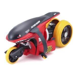 Mașină teleghidată Maisto Tech Cyklone 360 din seria de cascadorii, roșu și negru, design rechin - Maisto Tech