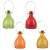 Darázscsapda piros, zöld, narancs és sárga színben