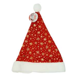 Flippy Télapó sapka hópehely mintával - Mikulás jelmez