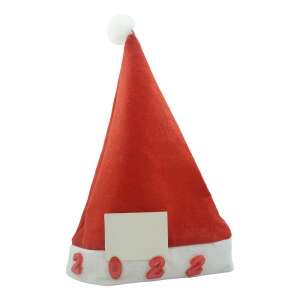 Flippy Mikulás sapka LED világítással és 2022 felirattal, piros, univerzális méret - Mikulás jelmez