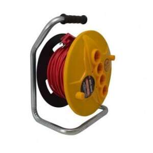 20 méteres hosszabbító dob 4 aljzattal és szállítófogantyúval - Micul Fermier